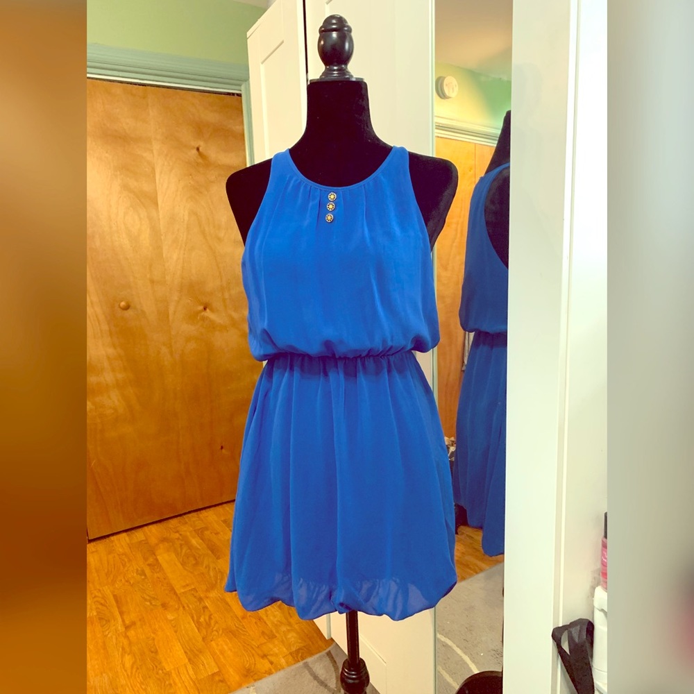 Beautiful blue short dress